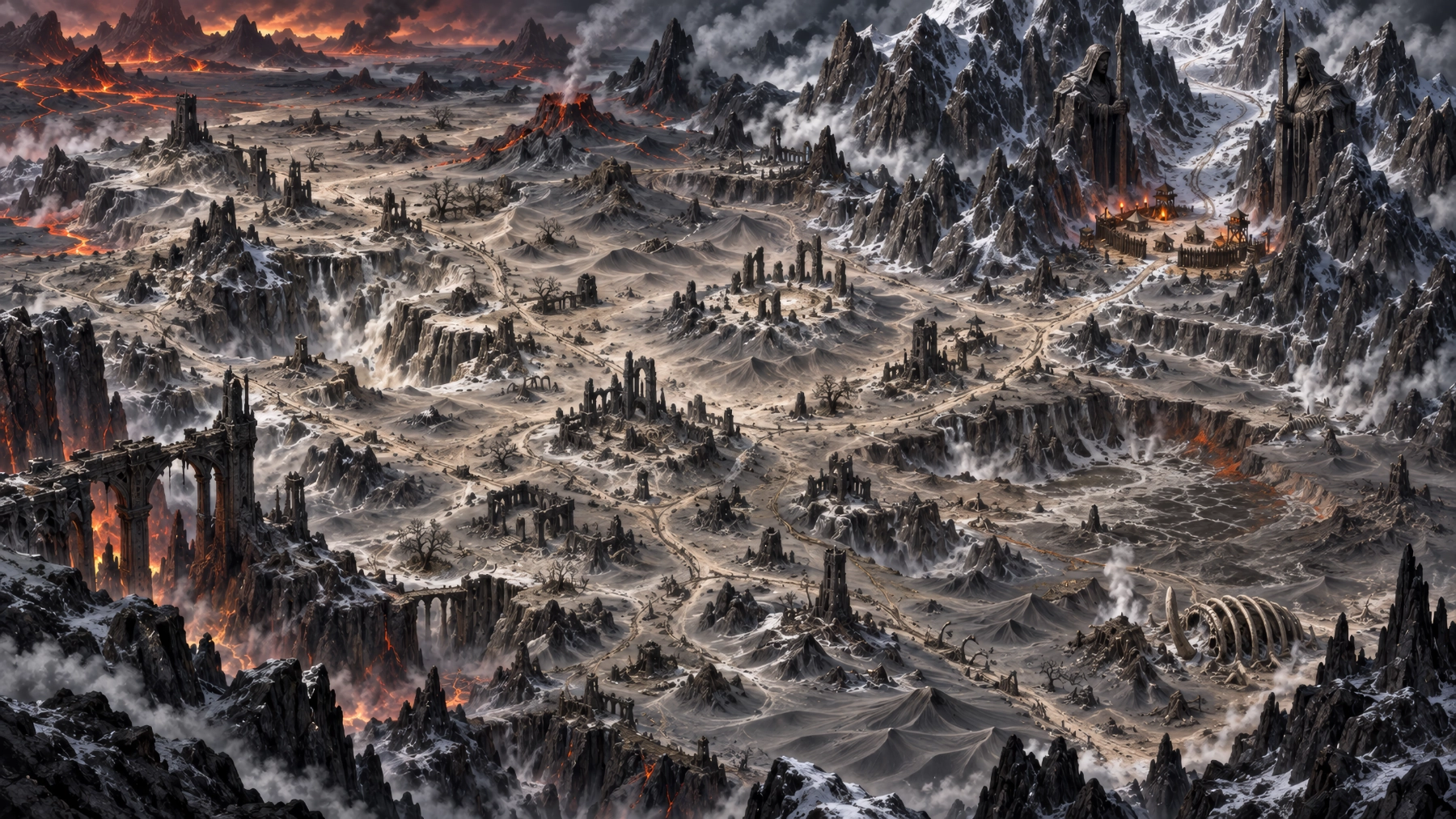 ASHEN PLAINS map