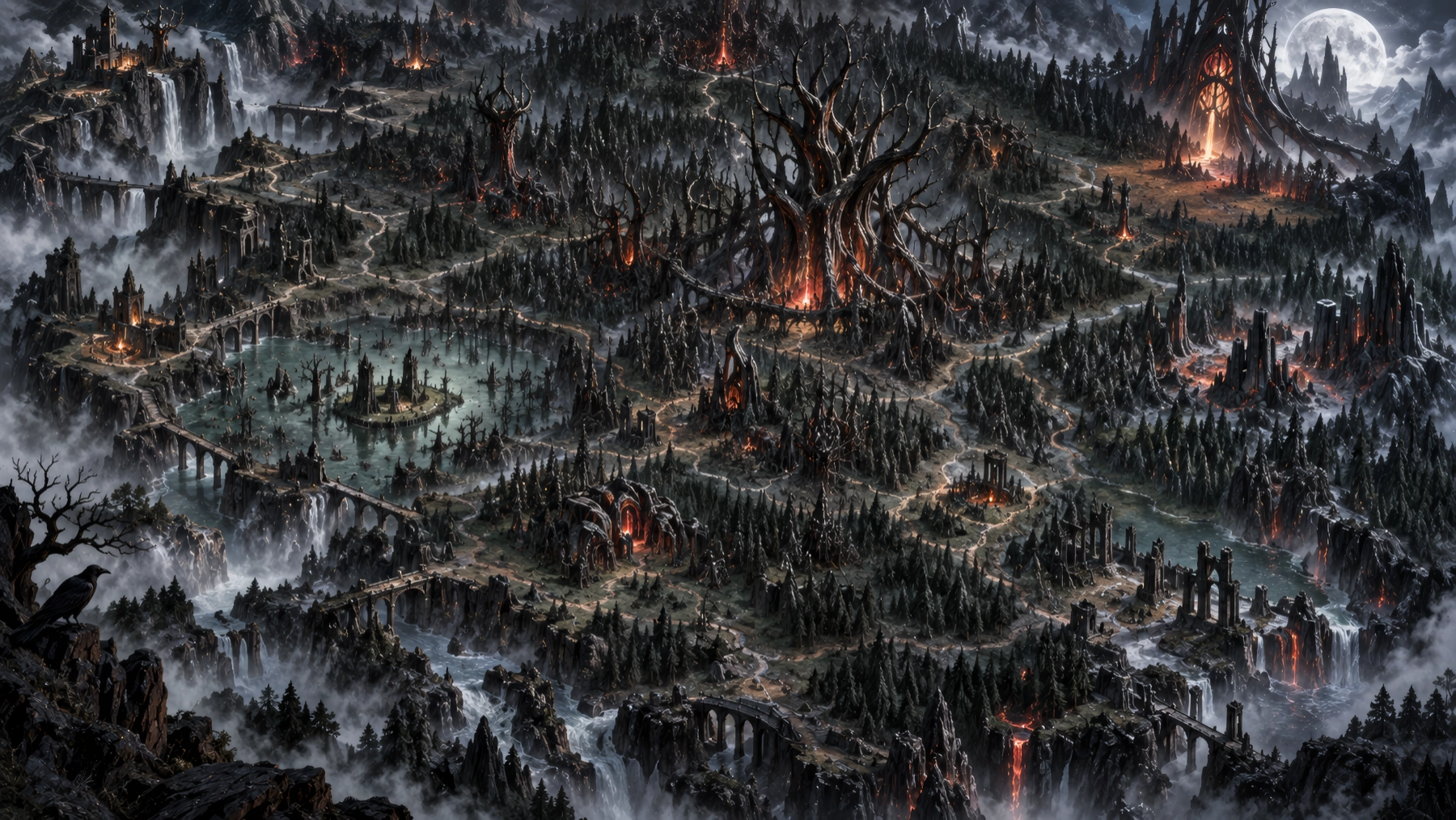 IRON WOODS map